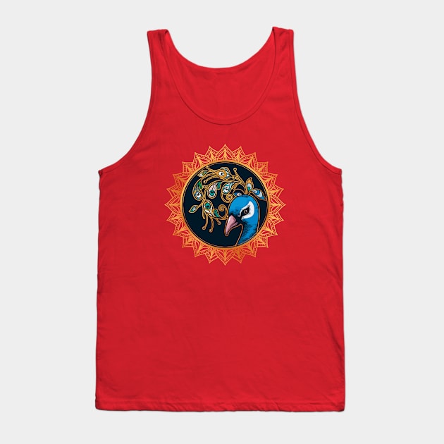 Peacock Tank Top by Mako Design 